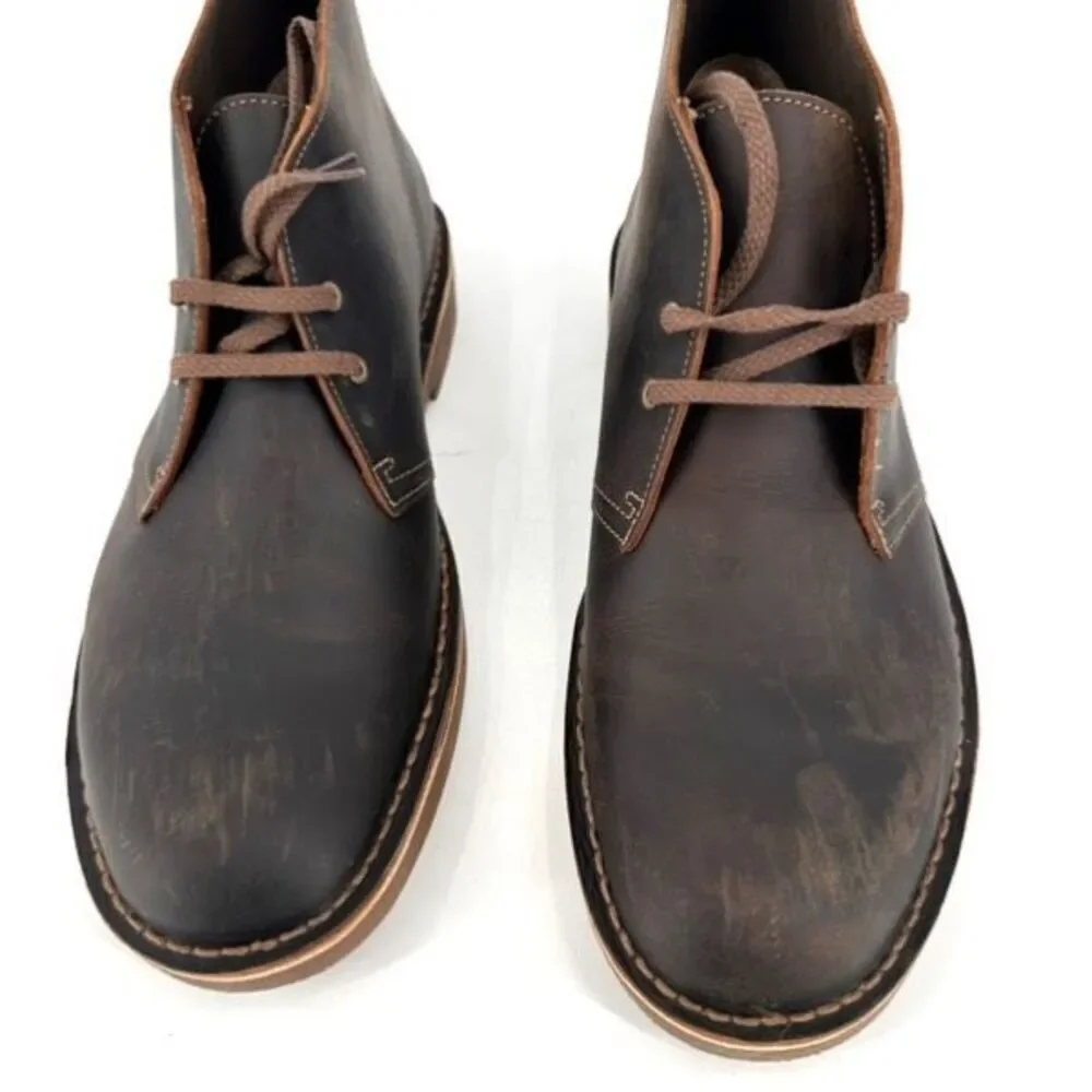 NWOB Clarks Men's Bushacre 2 Chukka Boot Brown Size 11B‎ Beeswax NEW NWOT